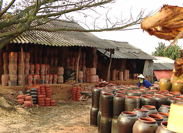 Du lịch làng gốm Đông Hồ