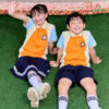 áo đồng phục mầm non có cổ