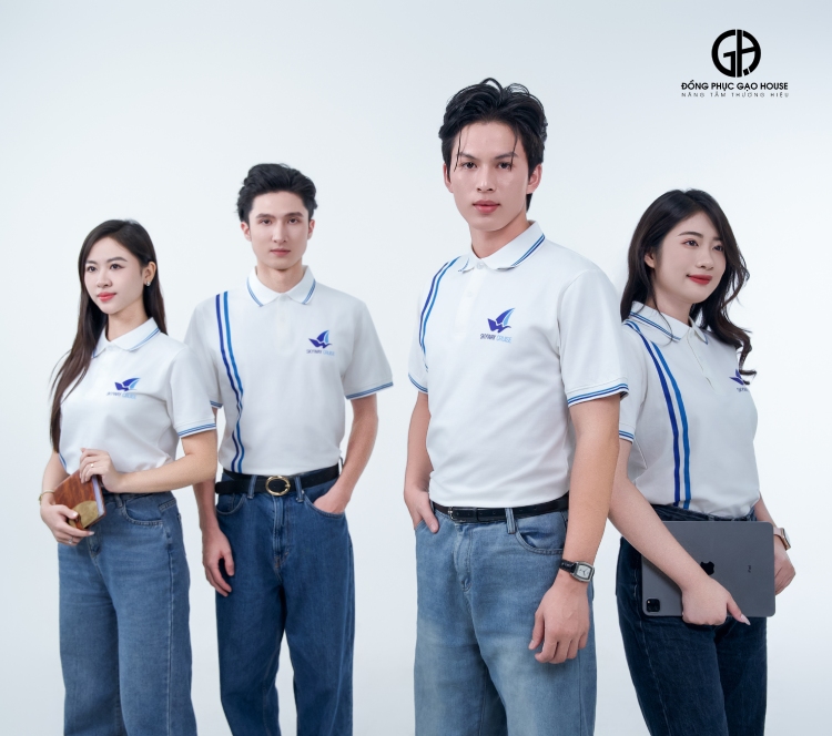 áo thun đồng phục công ty vải lacoste