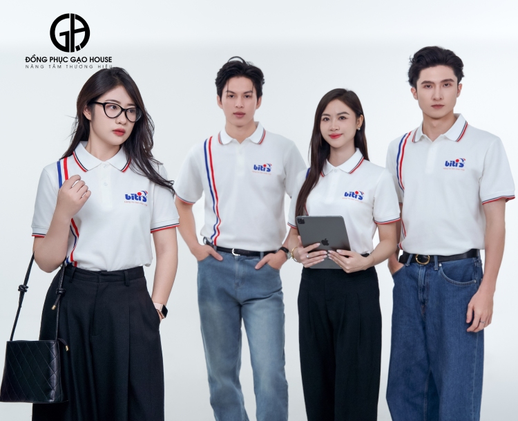 áo thun đồng phục công ty vải thun lacoste