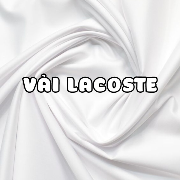 hướng dẫn giặt vải lacoste