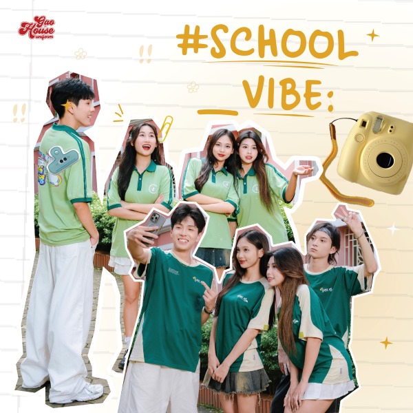 BST đồng phục lớp Shool Vibes Collection