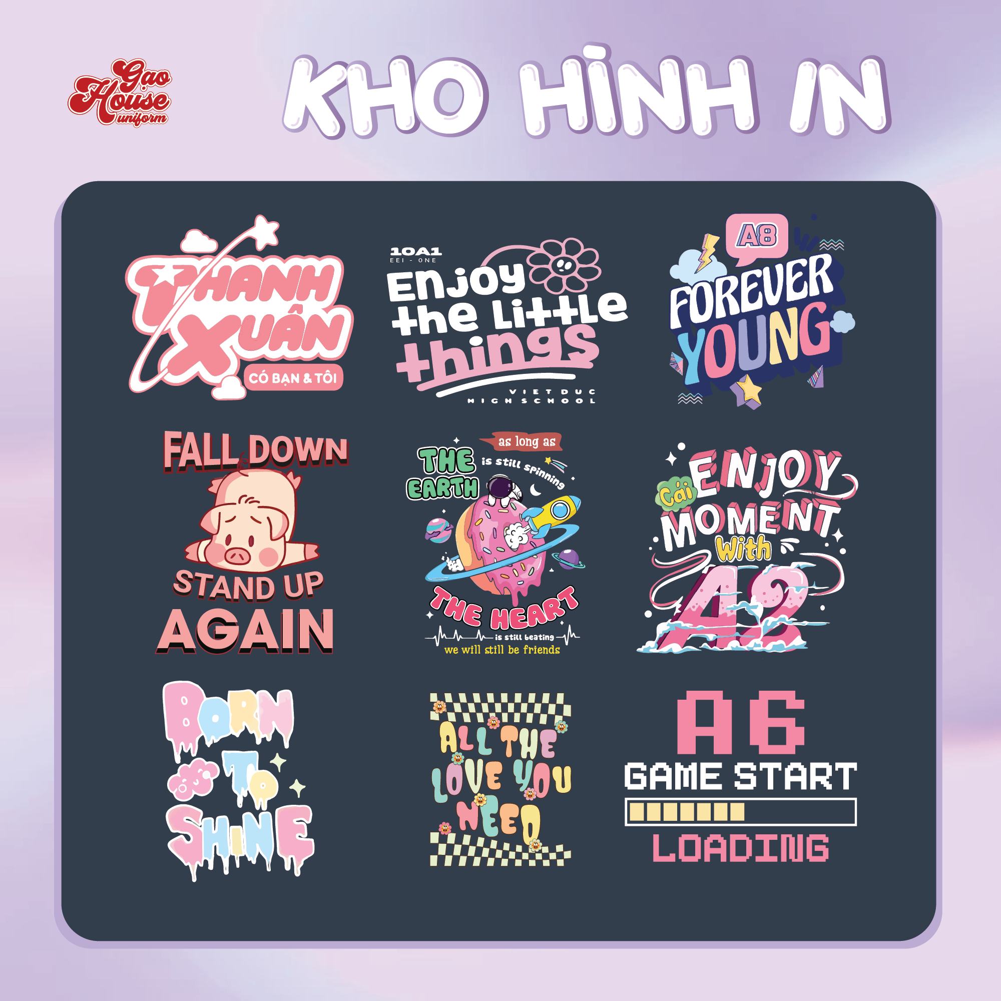 hình in áo lớp decal