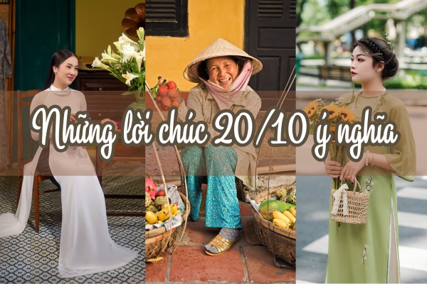 những lời chúc 20 10 ý nghĩa