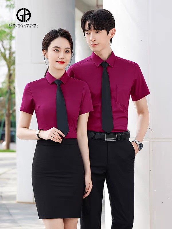 Áo sơ mi đồng phục công sở