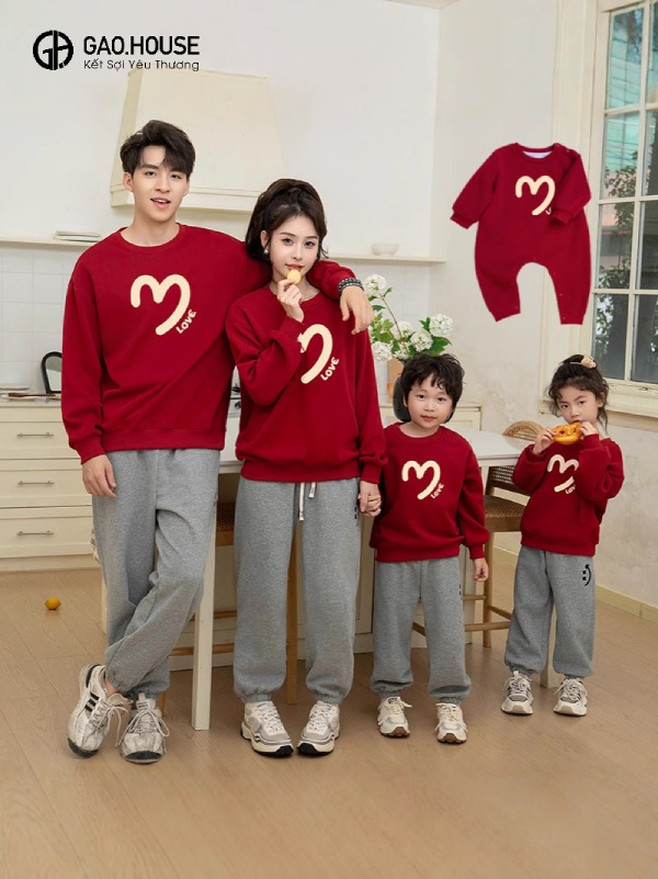 Đồng phục gia đình mùa đông