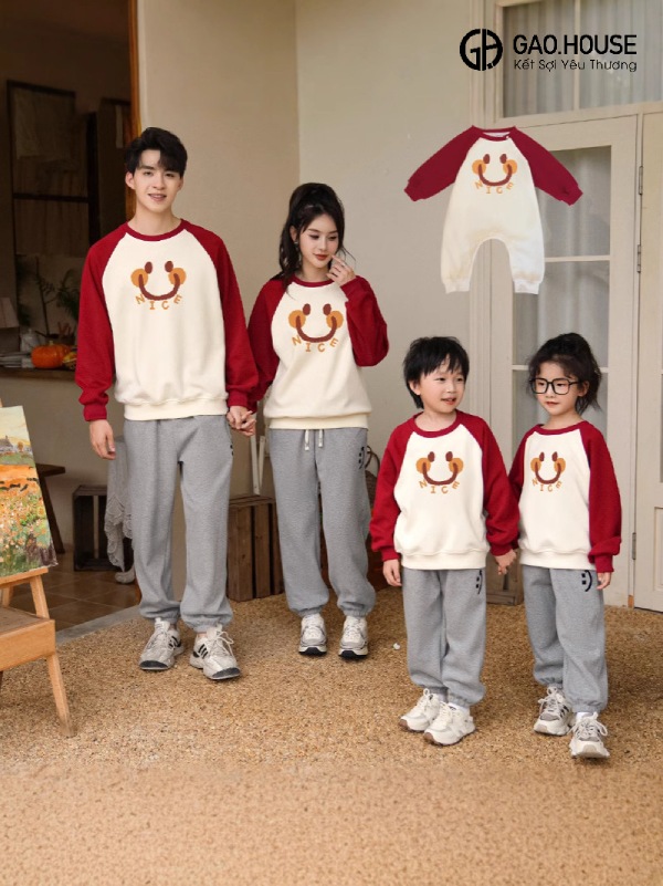 Đồng phục gia đình mùa đông