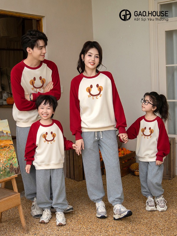 Áo đồng phục gia đình