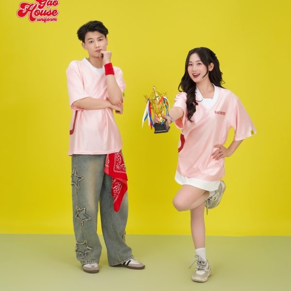 áo đồng phục lớp bóng hồng