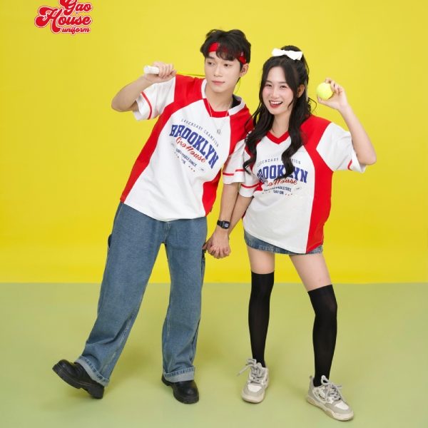 áo đồng phục lớp tay trắng