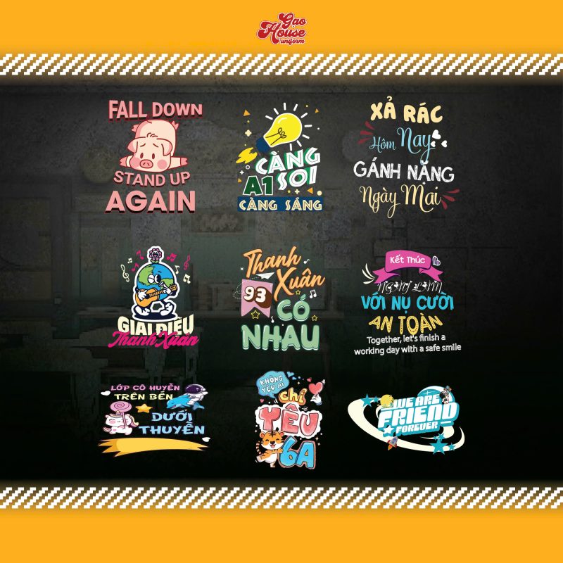 logo áo lớp mới