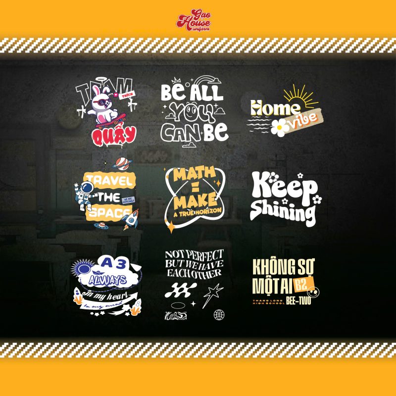 logo đồng phục lớp 3d mới