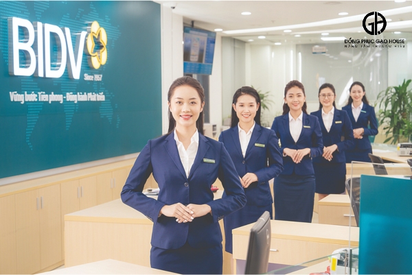 áo đồng phục bidv