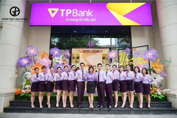 áo sơ mi đồng phục ngân hàng tpbank