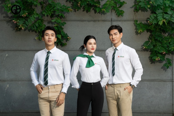 áo sơ mi đồng phục ngân hàng vpbank