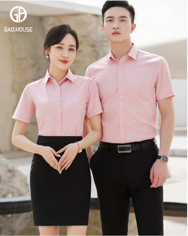 áo sơ mi đồng phục spa
