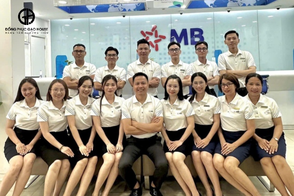 áo thun đồng phục ngân hàng quân đội