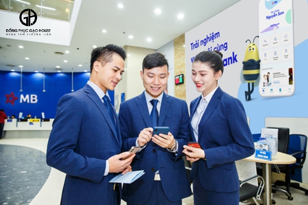 áo vest đồng phục mbbank
