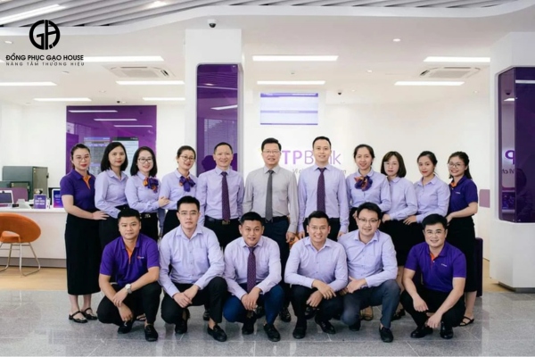 đặt may áo tpbank đồng phục