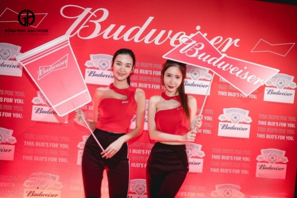 đồng phục bia budweiser
