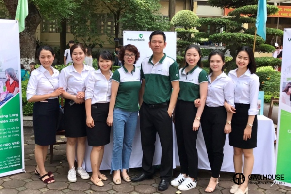 đồng phục công ty vietcombank