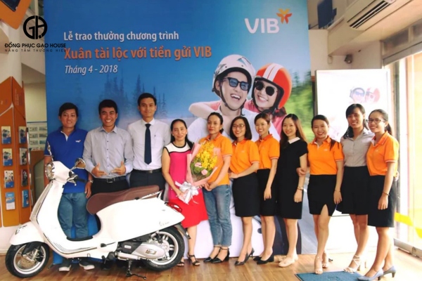 đồng phục vib bank