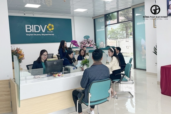 in áo đồng phục bidv