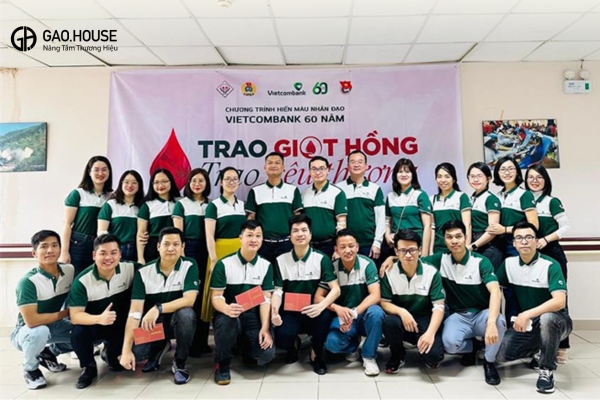 in áo đồng phục vietcombank