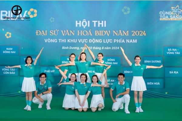 mẫu đồng phục bidv đẹp