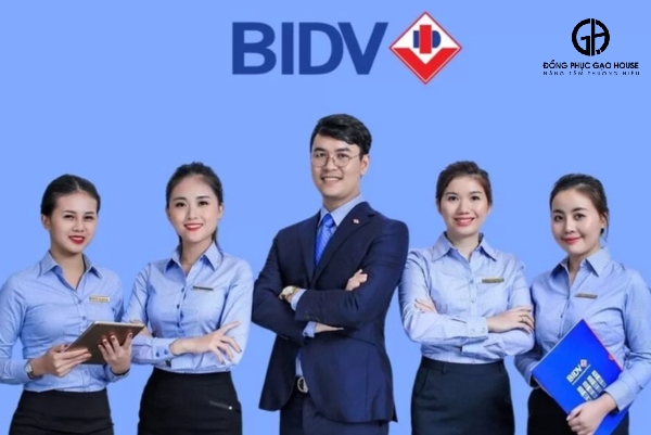 mẫu đồng phục bidv mới