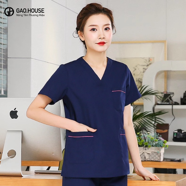 mẫu đồng phục spa