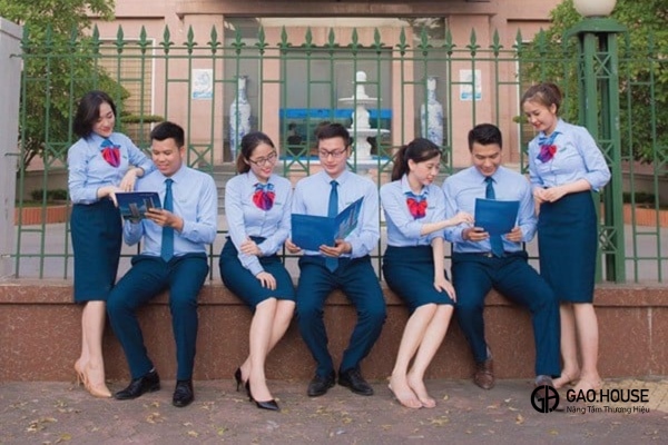 mẫu đồng phục vietinbank đẹp