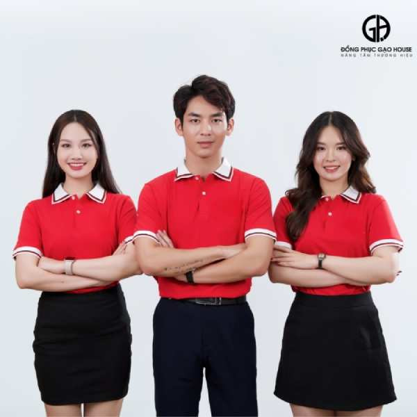 may đồng phục bia budweiser