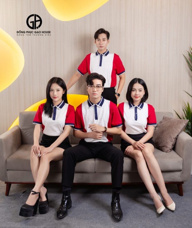 thiết kế đồng phục ngân hàng