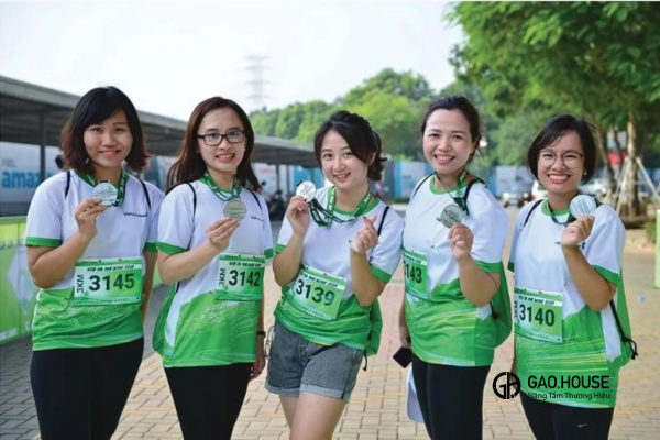 vietcombank đồng phục áo nhóm