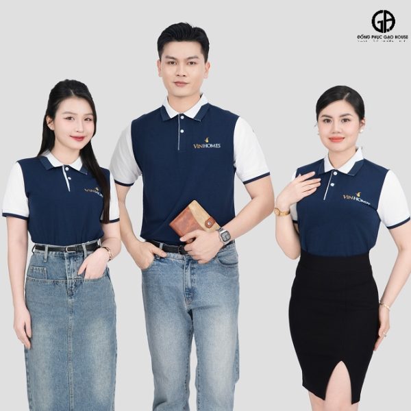 Đồng Phục Công Ty Vinhomes Xanh Đen Chuyên Nghiệp