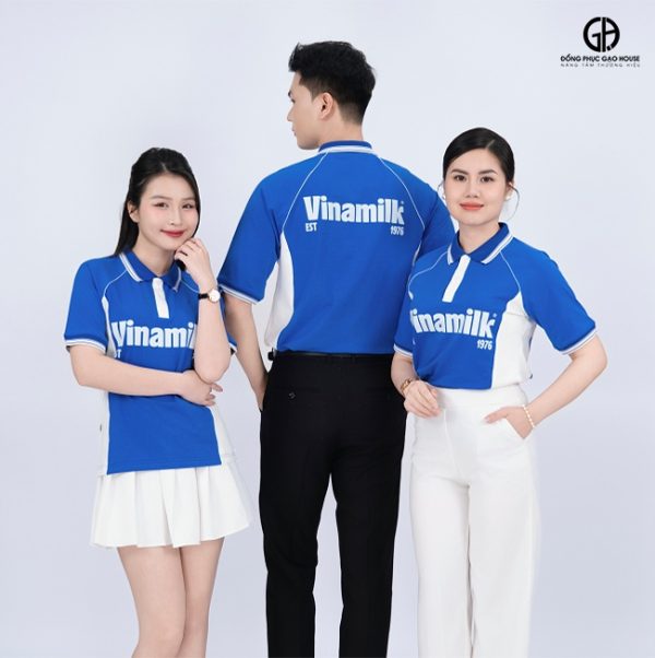 Áo Đồng Phục Công Ty Vinamilk Xanh Lan Tỏa Niềm Vui - Hình ảnh 6