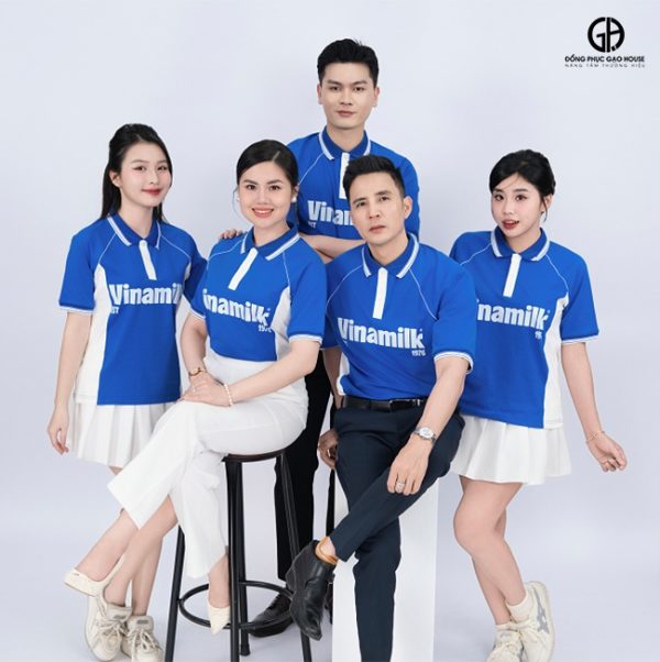 Áo Đồng Phục Công Ty Vinamilk Xanh Lan Tỏa Niềm Vui - Hình ảnh 5