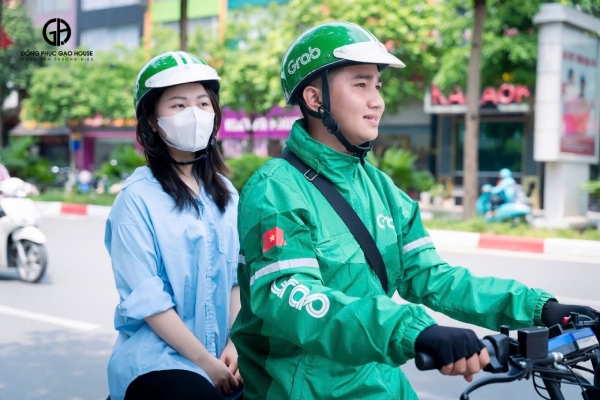 áo đồng phục grabbike