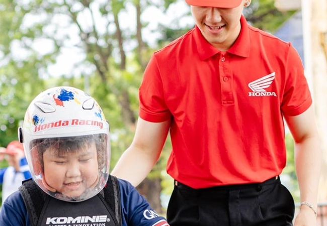 áo đồng phục honda mới