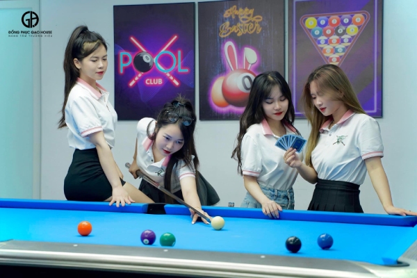 áo đồng phục quán bida 19 billiads club