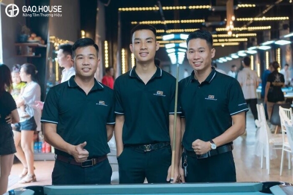 áo đồng phục quán bida