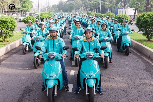 áo đồng phục xanh sm