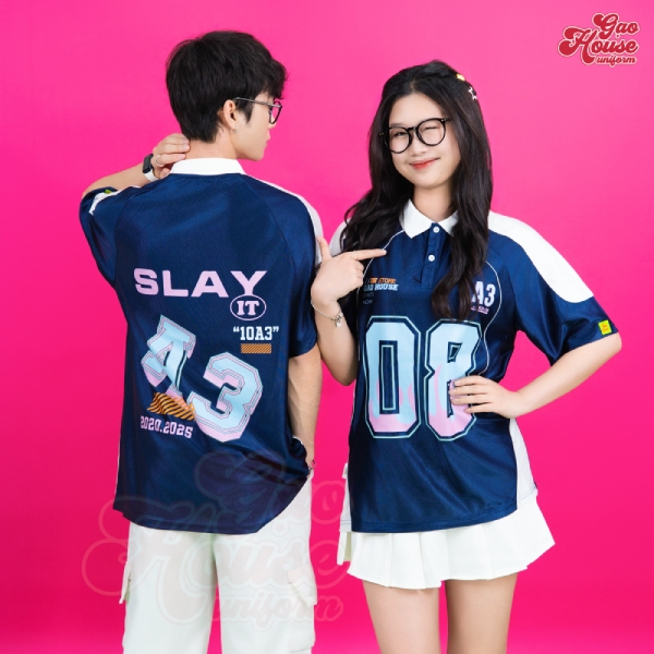 áo lớp cổ polo thanh lịch