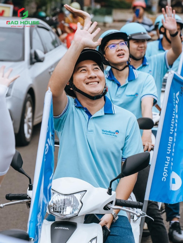 Áo phông đồng phục ngân hàng Vietinbank