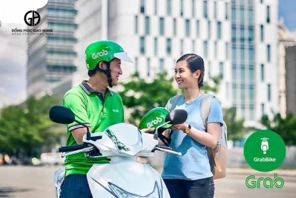 áo polo đồng phục grab đẹp