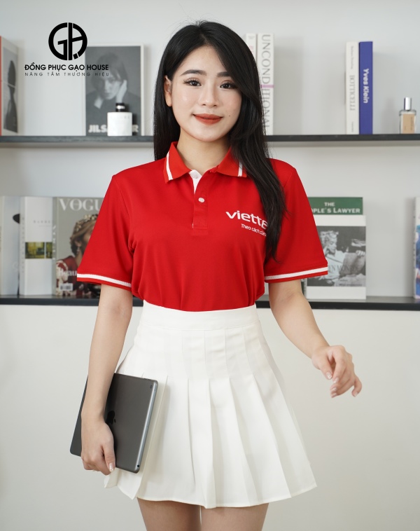 áo polo đồng phục viettel post cao cấp