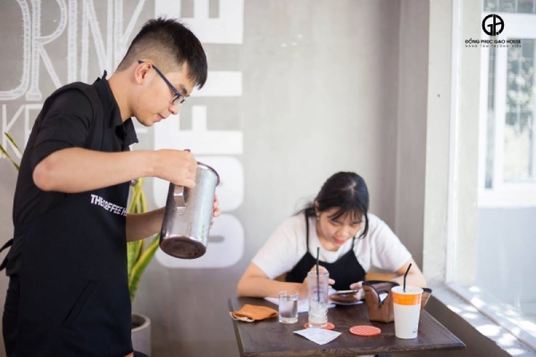 áo sơ mi đồng phục the coffee house
