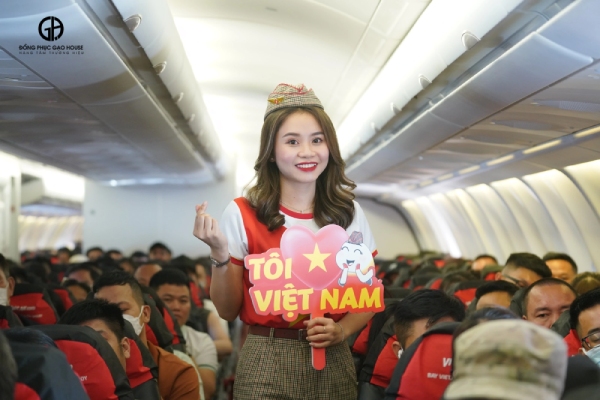 đồng phục của vietjet air