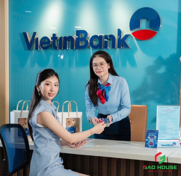 đồng phục ngân hàng Vietinbank
